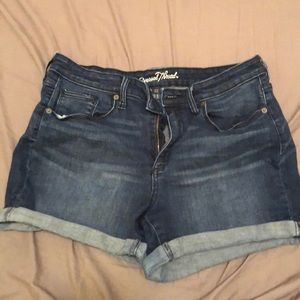 Universal Thread hi rise denim shorts